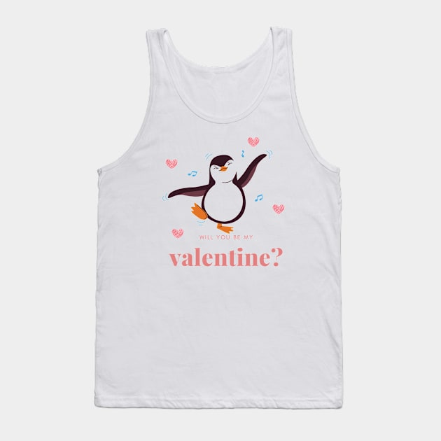 Pinguin valentine day Tank Top by Artletar